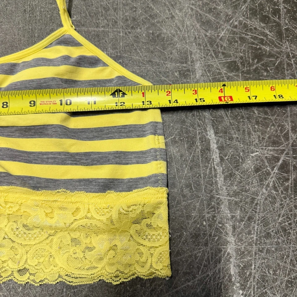 Женский бюстгальтер Cami без границ L в желтую полоску с регулируемыми ремешками Bumblebee Lace - Изображение 4 из 4