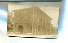TACONY PENNSYLVANIA TRUST BANK REAL PHOTO POSTCARD 81S
