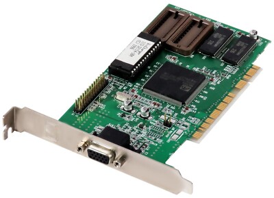 PCI GRAFIKKARTE ATI MACH64 1MB 109-32100-22 PCI VGA 64-BIT D-SUB DirectX: DX3