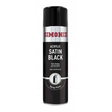NEW SIMONIZ SATIN MATT BLACK - 500ML - SIMP16D BEST QUALITY