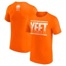 Men's Orange Jey Uso Yeet T-Shirt