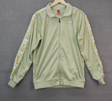Kappa Track Jacket Full Zip Mens Green Size X...