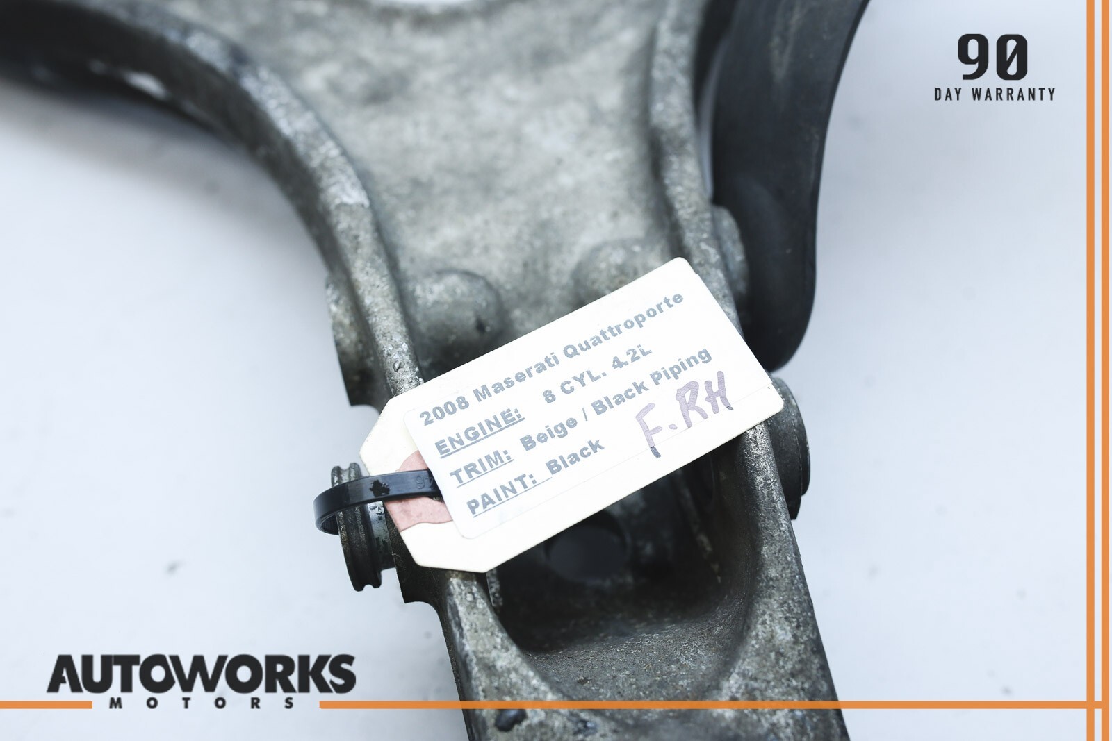 03-10 Maserati Quattroporte M139 Front Right Side Lower Control Arm 3206581 OEM