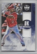 2018 Diamond Kings Materials Dual Patch- Albert Pujols St. Louis Cardinals!