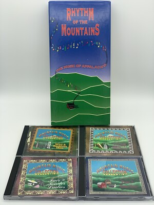 Rhythm Of The Mountains: The Music of Appalachia RARE 4 CD 1995 Box Set! Free  