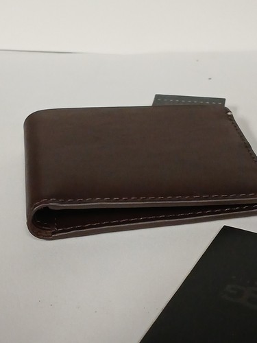 UGG AUSTRALIA MENS BILL HOLDER WALLET Choclate Brown - Picture 8 of 12