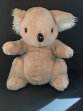 1979 Daekor Hudson Brand 16" Pot Belly Koala Bear Plush Vintage Stuffed Animal