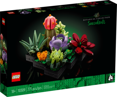 New LEGO Succulents 10309 Botanical Collection 771 pcs Expert