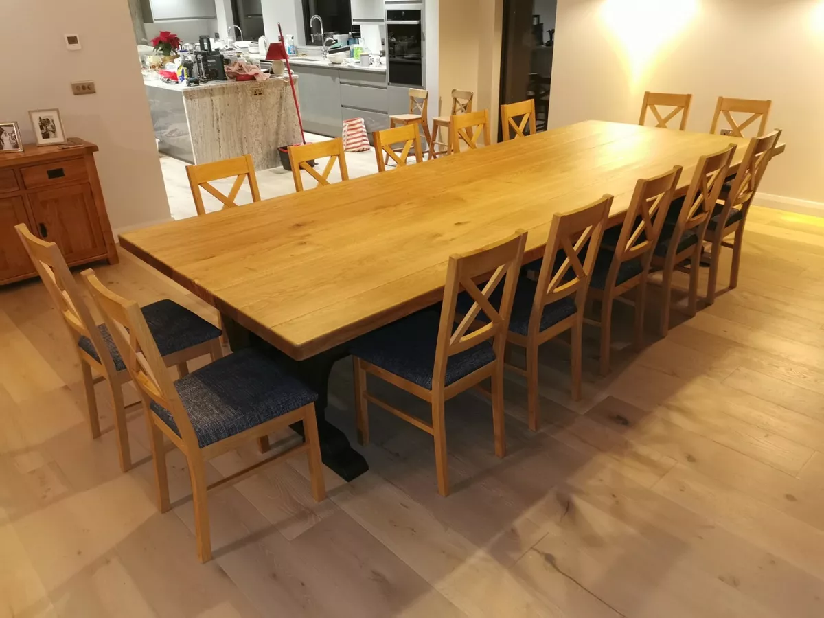 extra long dining room tables