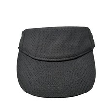 Augusta Sportswear Youth Golf Sun Visor Black OS Adjustable Lightweight Blank