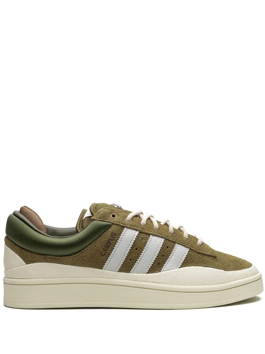 adidas gazelle silver green womens Adidas x Bad Bunny Campus Shoes – Extra Butter