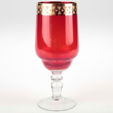 💚 Weinglas rot Glas 15 cm