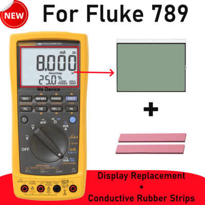 For Fluke 789 ProcessMeter Digital Multimeters LCD Display Screen Part W/Kit NEU
