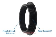 New SCT Male to MK Maksutov Female Adapter for Celestron Astronomical Telescope