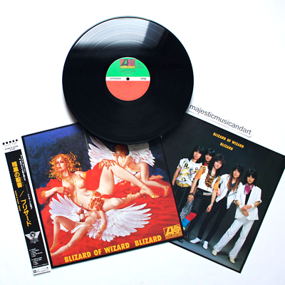 ORIGINAL 1984 HARD ROCK MASTERPIECE BLIZARD OF WIZARD VINYL LP NM