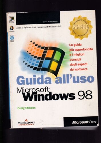 Guide Ordinateur PC Microsoft Utilisation Windows 98 Craig Stinson Avec Cd-Rom - Photo 1/1
