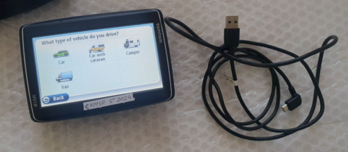TomTom 5 inch Camper Caravan Van Edition Sat Nav maps UK Europe 2024 navigation