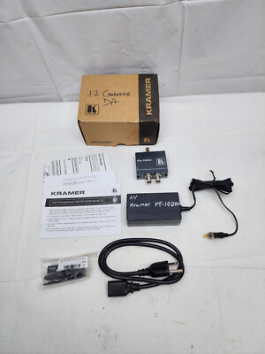 Composite Video Splitter 1:2 KRAMER PT-102VN 1:2 Composite Video