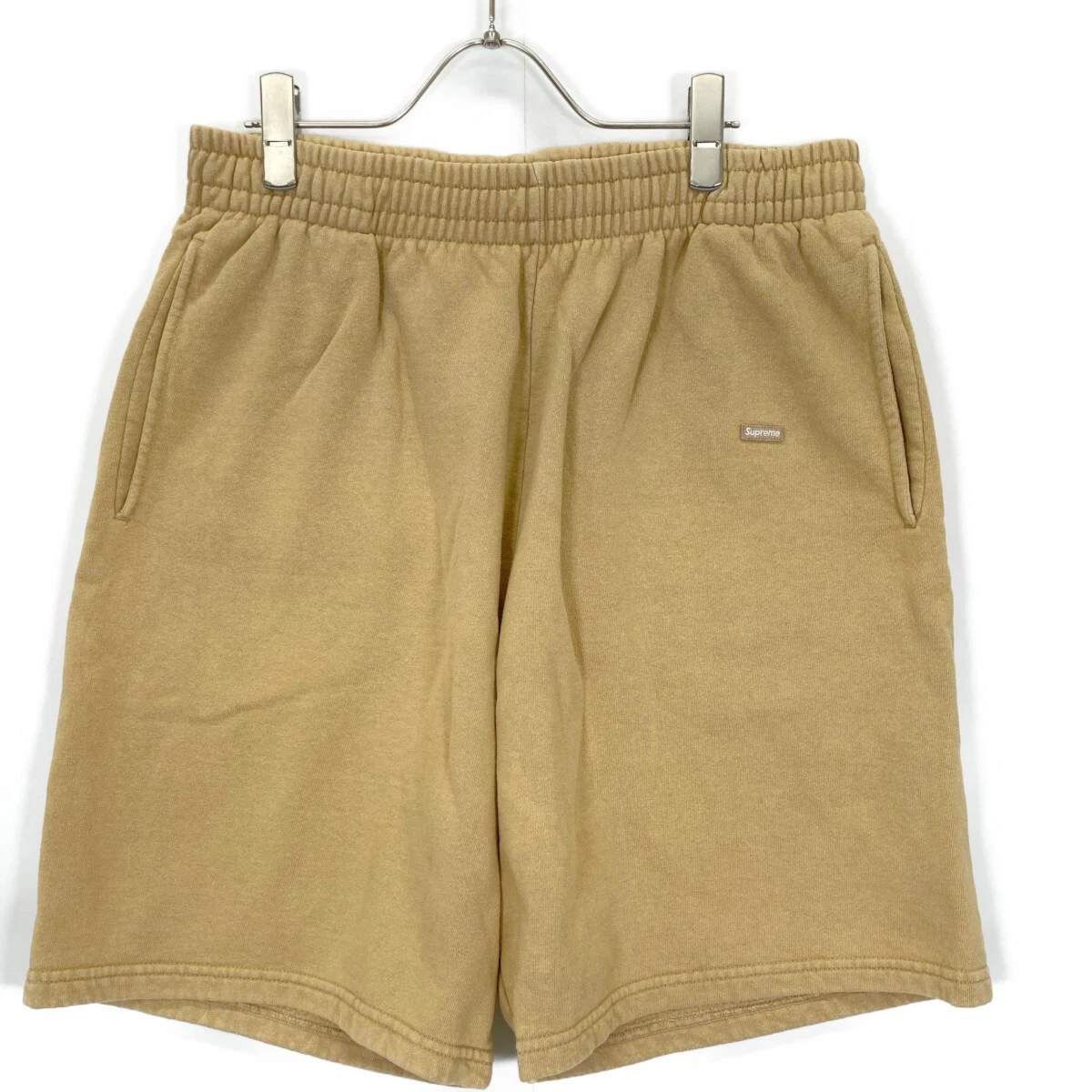 Supreme Sand 24Stainless Steel Overtedyed petite boîte bas de sweat M beige