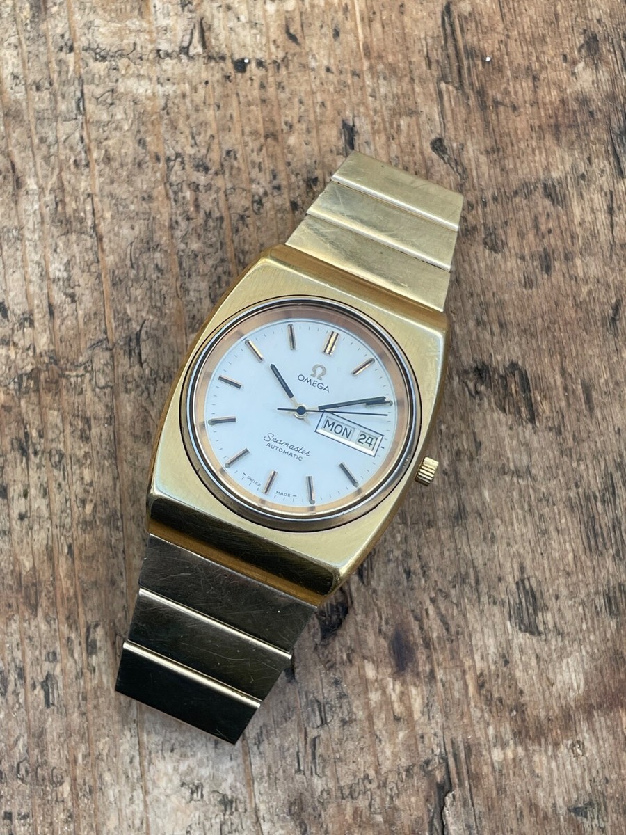 Very cool 1970s vintage Omega Seamaster day date cal 1022 gents