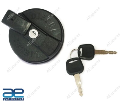 Fits For JCB Diesel Filler Cap With 2 Keys Part No 332/F8215 S2u