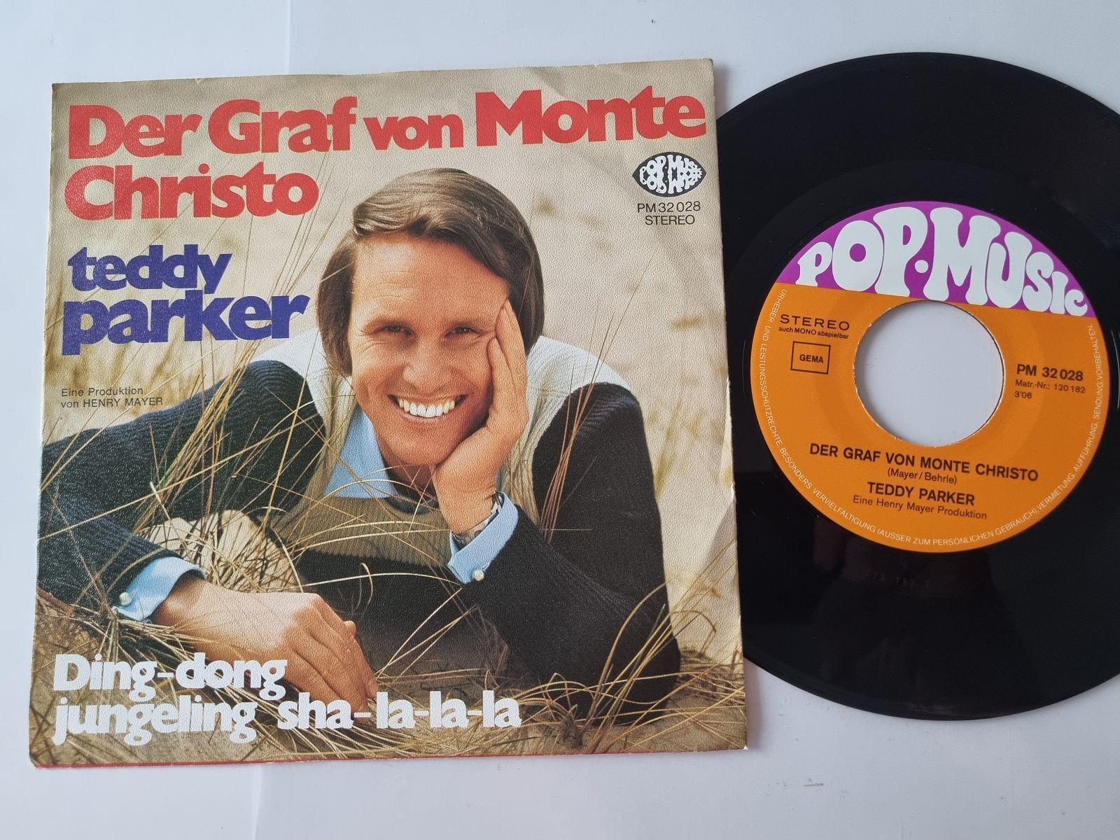 7"" Single Teddy Parker - Der Graf von Monte Christo Vinyl Germany