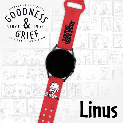 Peanuts Goodness & Grief HD Watch Band kompatybilny z Samsung Galaxy Watch - Zdjęcie 7 z 21
