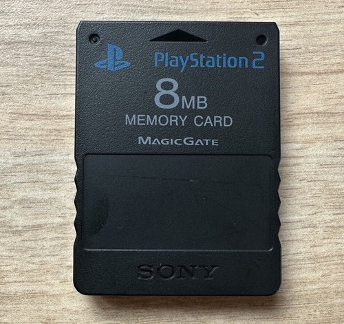 Carte Mémoire Sony PS2 8MB Noire Officielle SCPH-10020 Fabriquée Au Japon