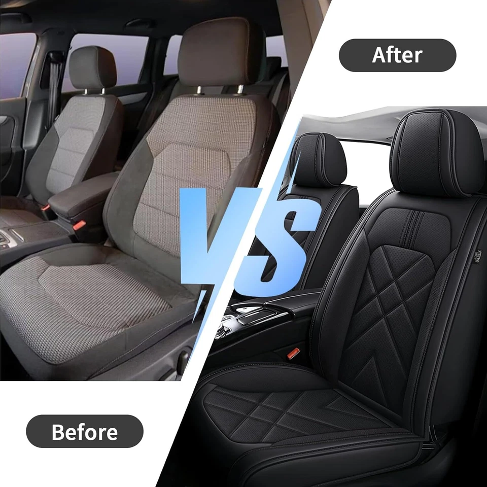 Car Full Set Cushion Pad Front and Rear 5-Seat Covers For Kia Cadenza 2014-2020 Foto 4 de 4