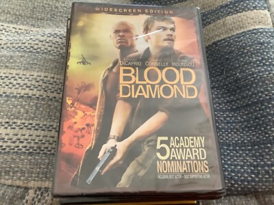 Dicaprio Diamonds Blood Diamonds DVD…Brand New Leonardo