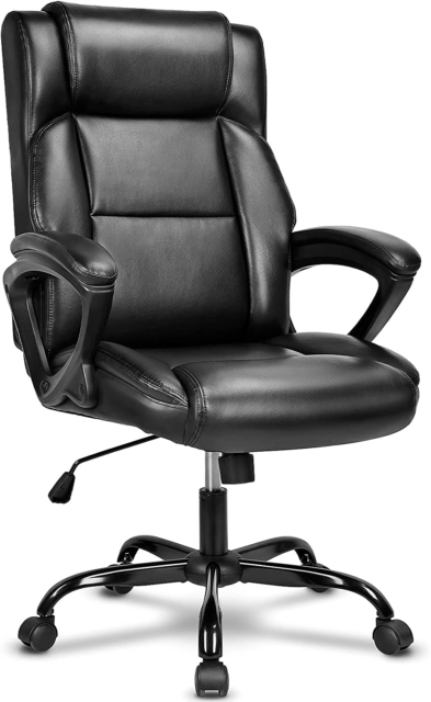 BASETBL Executive Office Chair High Back Ergonomic Chairs with Padded Cushion