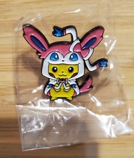 Pokemon Pikachu Sylveon Mascot Brooch Anime Enamel Pin