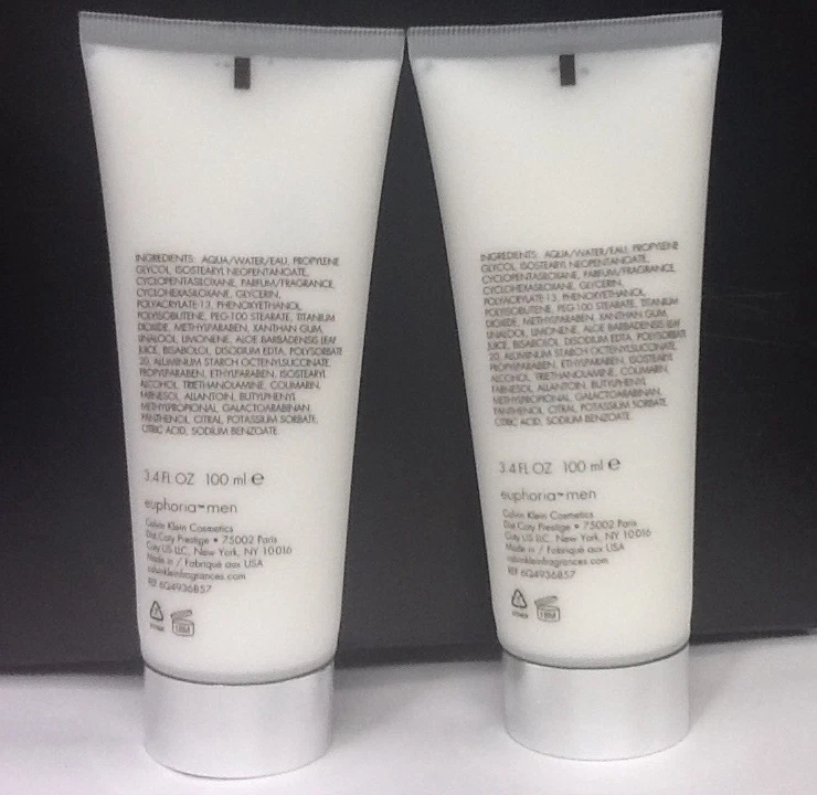 Euphoria para hombres - Lote de 2 bálsamos para después del afeitado X 3,4 OZ - IGUAL QUE EN LA FOTO Foto 2 de 4