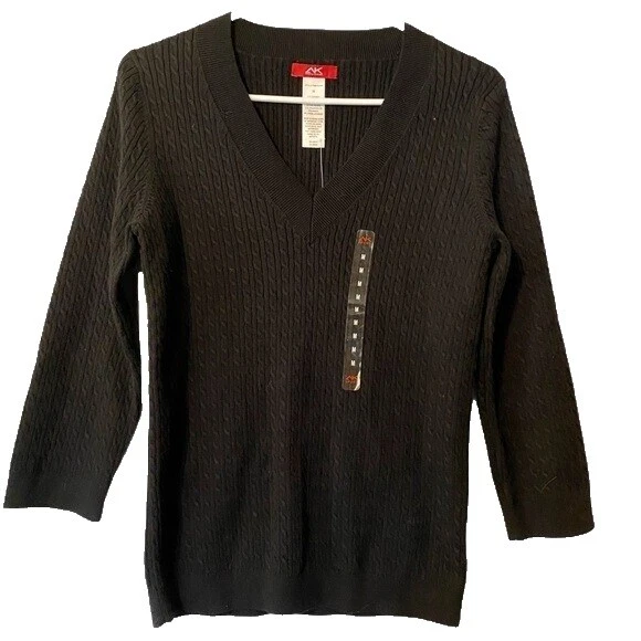 Suéteres para mujer Patrón sólido de nylon