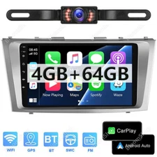 For Toyota Camry 07-11 JBL Android 15 Car Head Unit Radio GPS Apple CarPlay +CAM