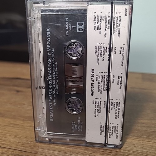 Greatest Christmas Party Megamix by Hound Dog & The Megamixers | Cassette Tape - Picture 2 of 9