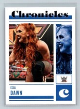 2023 Chronicles WWE SmackDown #82 Isla Dawn Wrestling Card