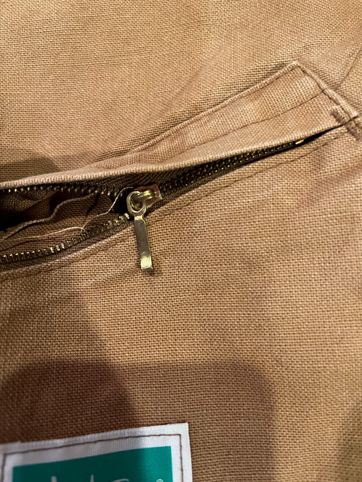 Men's Vtg NORTHERNER SERVUS Quilt Lined Insulated Canvas Coveralls USA XL Long