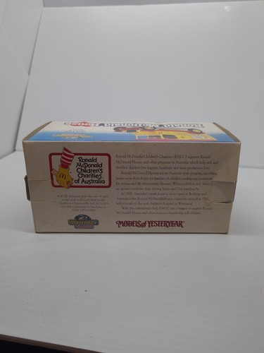 MATCHBOX MODELS OF YESTERYEAR 1912 MODEL "T" FORD VAN RONALD McDONALD HOUSE New - Picture 4 of 8
