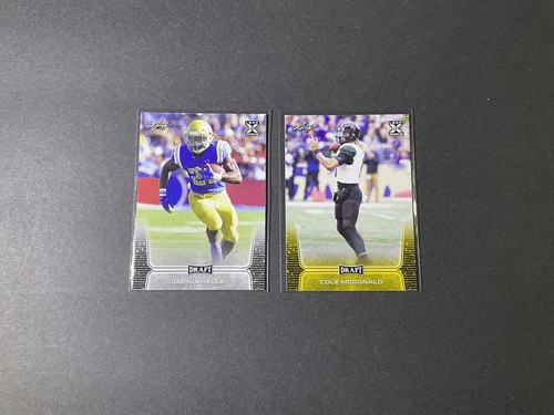 2020 Leaf Draft Joshua Kelley / Cole McDonald Rookie Card Lot - 第 1/2 張圖片