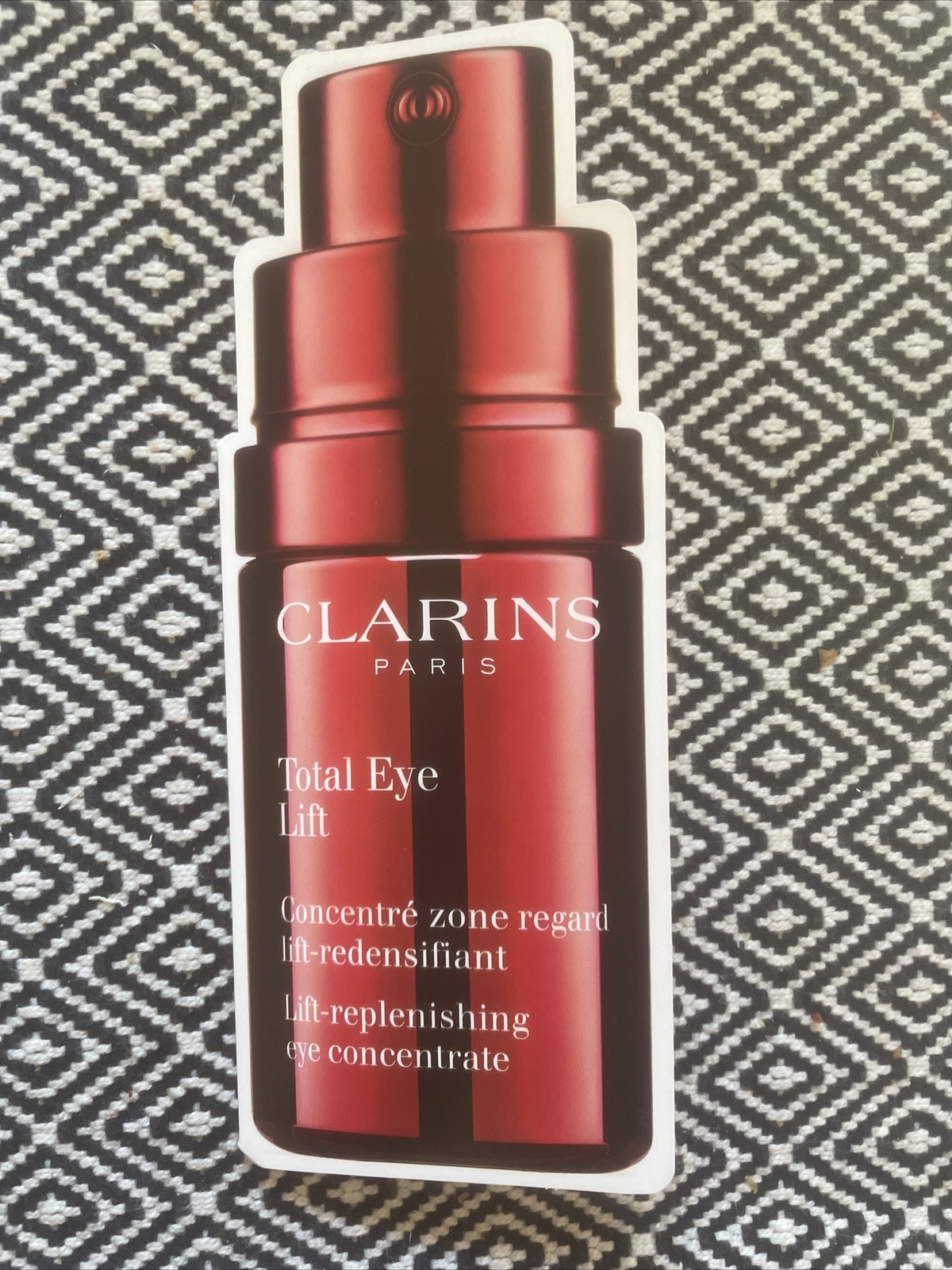 Clarins Double Serum 0.03oz, Multi Intensive Jour 0.06oz, Total Eye