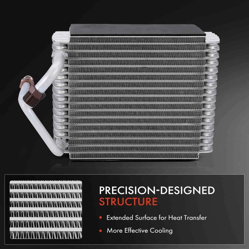 Aleta de placa de núcleo de evaporador de aire acondicionado para Ford E-150 E-250 E-350 E-450 E-550 Super Duty Foto 4 de 4