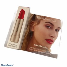 NEW BareMinerals Mineralist Hydra-Smoothing Lipstick In COURAGE .06 Oz Sample Sz