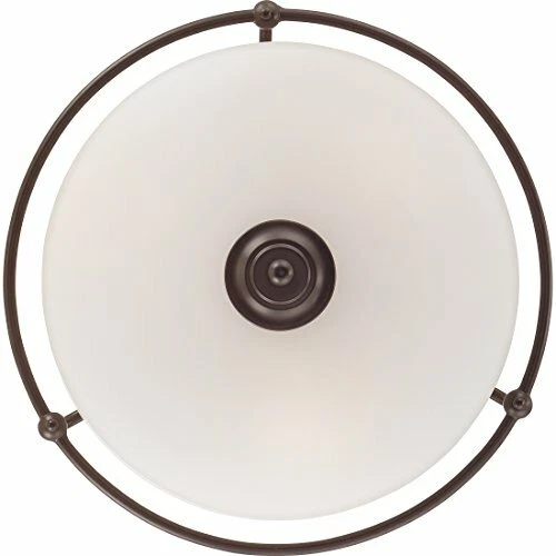 Quoizel GF1617PN Contemporary Griffin Flush Mount, Large, Brown - Picture 6 of 7