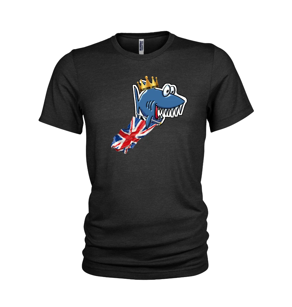 Sharky - Königin Platinum Jubiläum Feier Herren mit Einem Unterschied | eBay