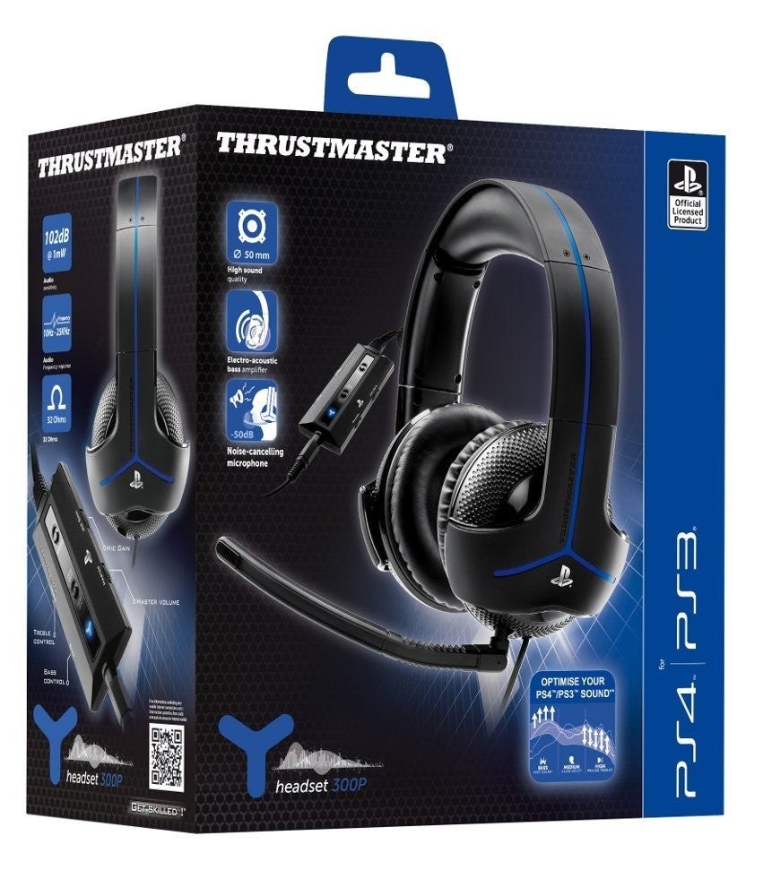 Thrustmaster Y-300P Stereo Gaming Headset PS5 PS4 PC Xbox 3.5mm Wired
