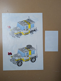 LEGO Model Team Set: Custom Rally Van (5550) Complete in Box!