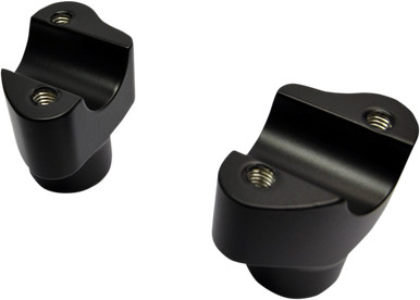 Drag Specialties Buffalo 1-1/2'' Flat Black Riser 0602-0809