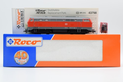 Roco 43798 H0 - Betriebsanleitung / Ersatzteilliste für Diesellok BR 215 der DB | Condition: Gebraucht