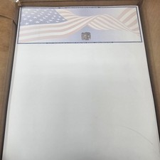 EZ Checks High Security Check Paper with Hologram U.S. Flag Design 500...